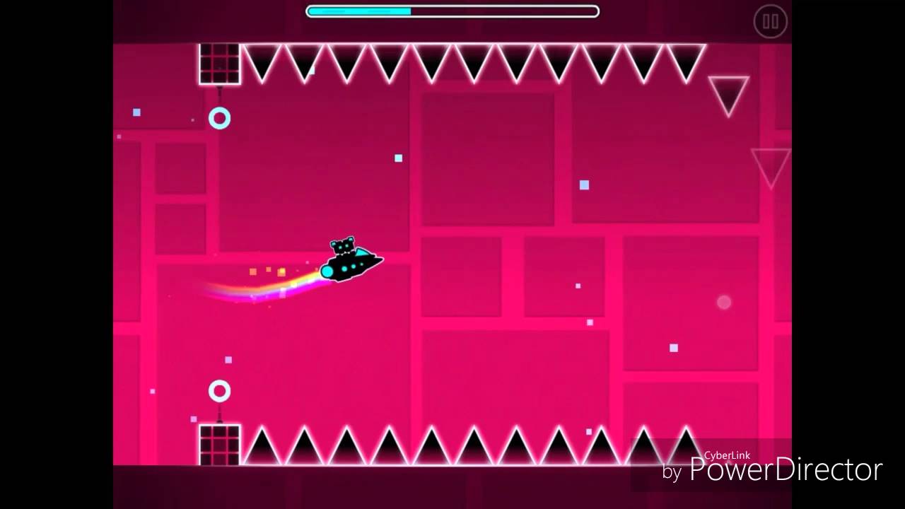 Una partida muy corta/geometry dash parte #1/Androideca 2.0