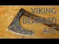 Epic Wooden Viking Bearded Axe