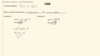 11.1b: Function Notation