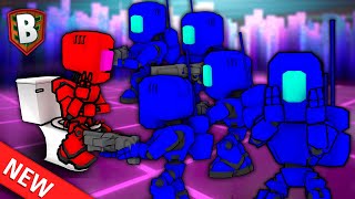 Bot Wars Gameplay - BaronVonGames New Game! screenshot 5