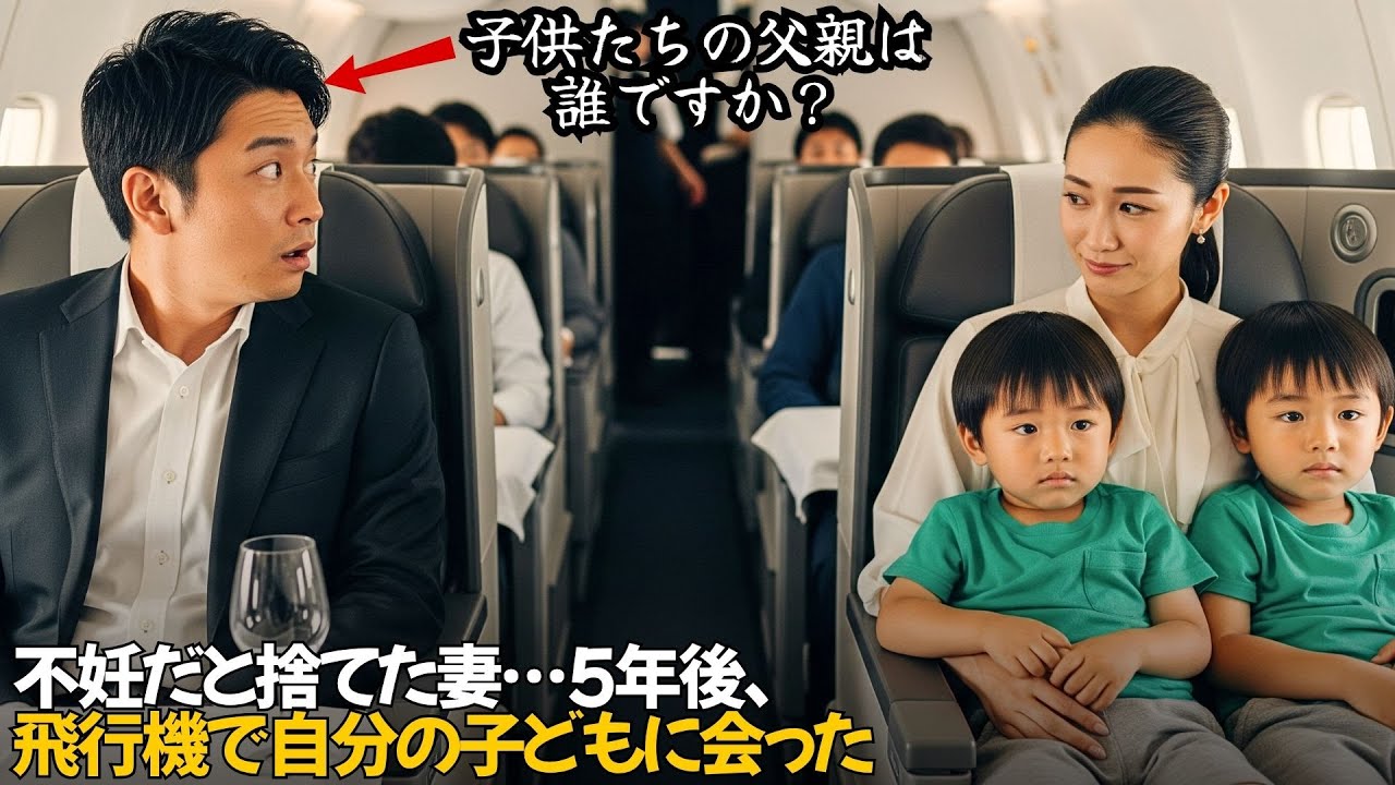 5年前、「不妊」が原因で捨てた妻。今夜、機内で私にそっくりな子供たちが彼女を「ママ」と呼んだ…あの日の衝撃的な秘密が明かされる｜人生の教訓｜オーディオブック｜実話朗読