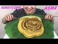 Asmr honeycomb     eating sounds  light whispers  nana eats