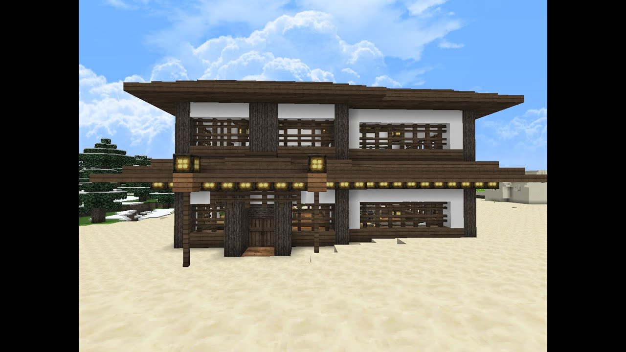 日式 Minecraft日式房屋 生活空間站