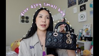 my first dior! | dior djoy bag (small) mini unboxing and review