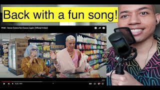 P!NK - Never Gonna Not Dance Again MV | reaction | SEKSHI V