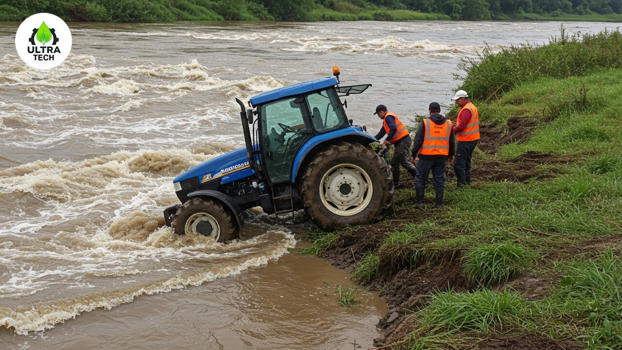 Dangerous Mistakes Tractor Fails | Extreme Heavy Equipment Idiots at ...