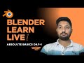 Blender learns absolute basics Day-1 || Basic to Advance