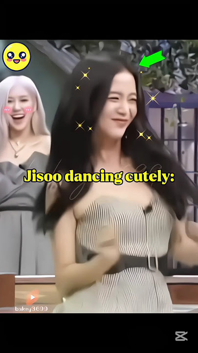 rosé watching her girl crush 😍  #rosé #jisoo #fypシ