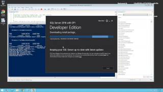 Microsoft SQL Server 2016 (Developer Edition) Installation using PowerShell (SQL Server, SSMS, SSDT)