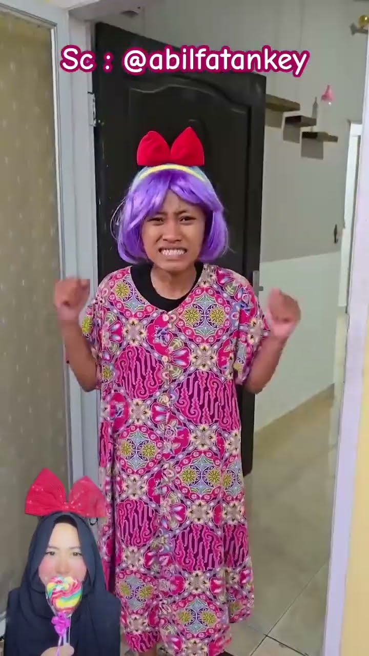 ADIK DI JATUHIN KAKAK ⁉️ tapi sebenarnya ? @abilfatankey #shorts #funny #dubbing