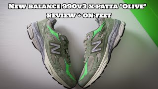New Balance 990v3 x Patta 