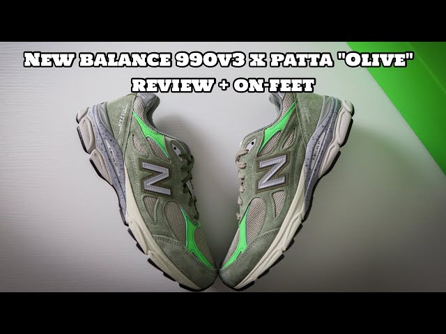 New Balance 990v3 x Patta 