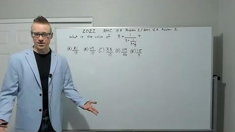 2022 AMC 10 A, Problems 1 thru 5: Rapid Fire