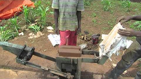 How to make an Interlocking Soil Stabilised Brick (ISSB)