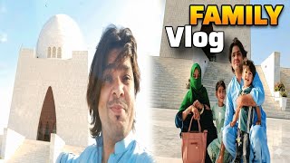 👉 "Family Vlog at Mazar-e-Quaid Karachi 😍 | Car to Rikshaw Journey|family Vlog🤗