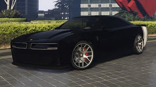 GTA Bravado Buffalo EVX Customization!! Black Ghost Build!!