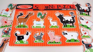 Learn English words with Melissa & Doug. This time check the names of the animals. It will be fun.