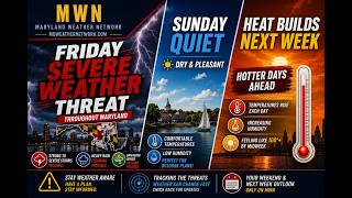 Friday Maryland Weather Update 7/10/26