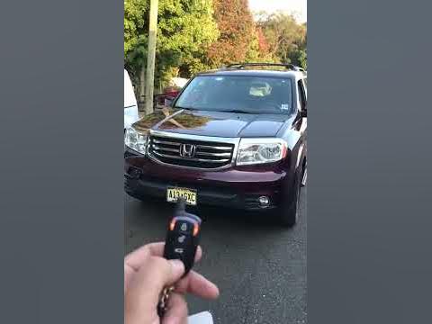 2014 Honda Pilot Remote start 4button 2way - YouTube