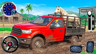[ لعبة أطفال] Offroad Farm Animal Transport Simulator - Extreme Truck Driving - Android Game screenshot 5