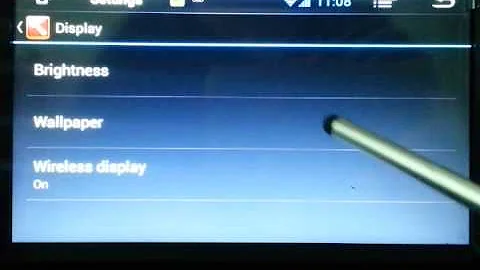 Android Setting Menu Introduction 1-Powered by WITSON