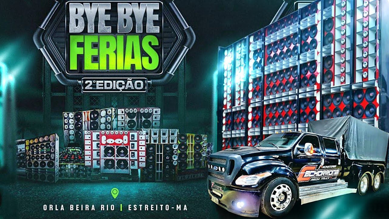 F.MONSTER CACHORRONA MEGA TRUCK E DJ JHONNE AMORIM - BAY BAY FÉRIA 2023 - ESTREITO - MA