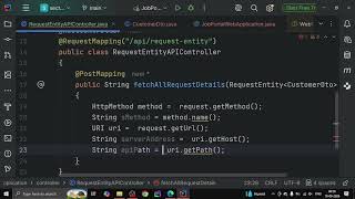 Request Entity Class in Spring Boot | @RequestBody & Entity Class Demo | Spring Boot Tutorial