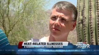 Hikers underestimate the heat; county reminds people to stay safe