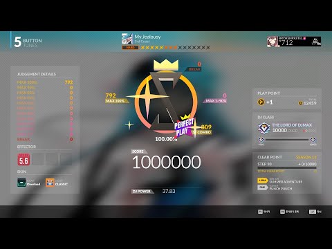 [DJMAX RESPECT V] My Jealousy 5B HD 8