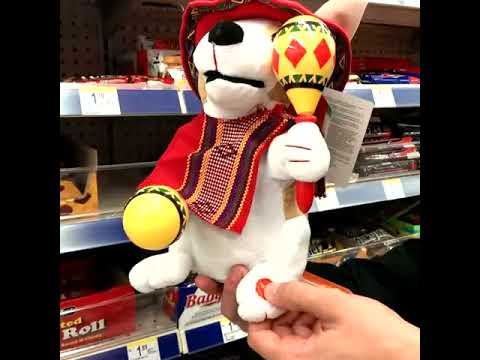 Mills Chuey Bamba Singing Chihuahua Plush - Animated Dog That Sings "La Bamba" With Maracas - View #5