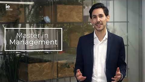 The Innovative Master in Management at IE Business School