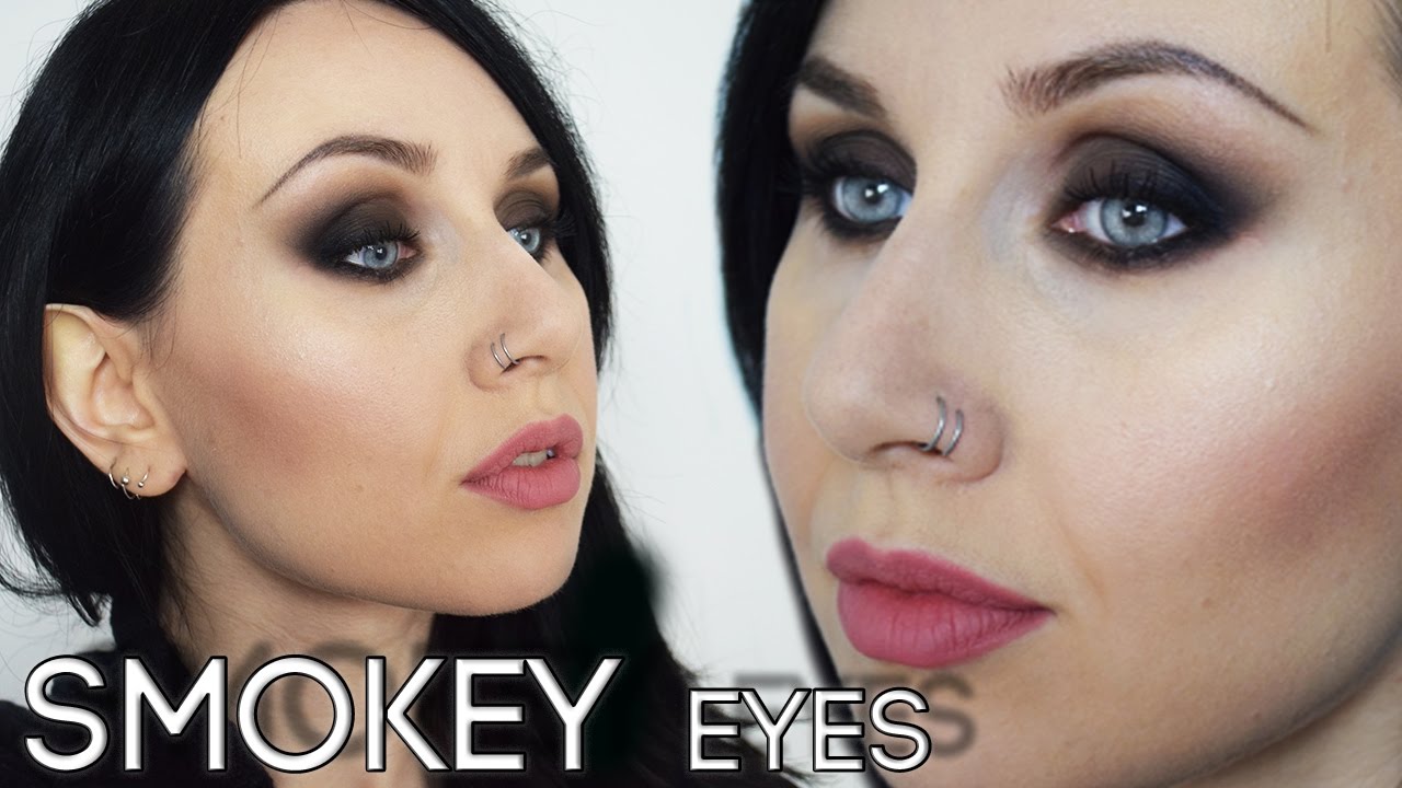 Smokey eyes Tutorial - YouTube