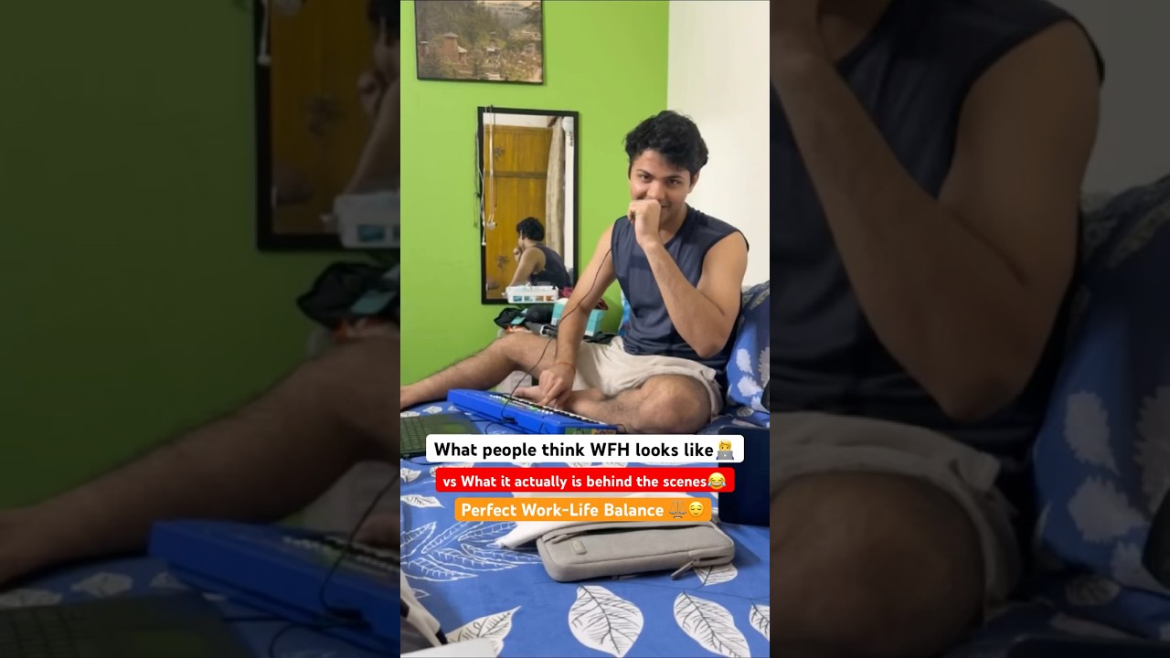 Why People Choose WORK FROM HOME Over Office😂| WFH Gone Wrong | Freedom & Mental Peace😌