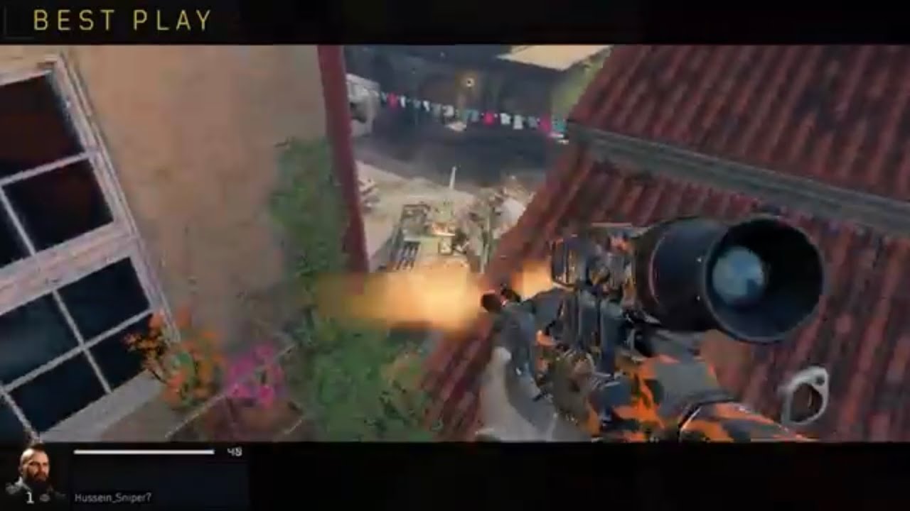 CRAZY  UNIQUE BO4 TRICKSHOT SPOT