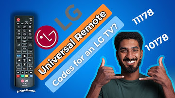 Universal Remote Codes for an LG TV? [ How to program an LG TV using universal remote codes? ]