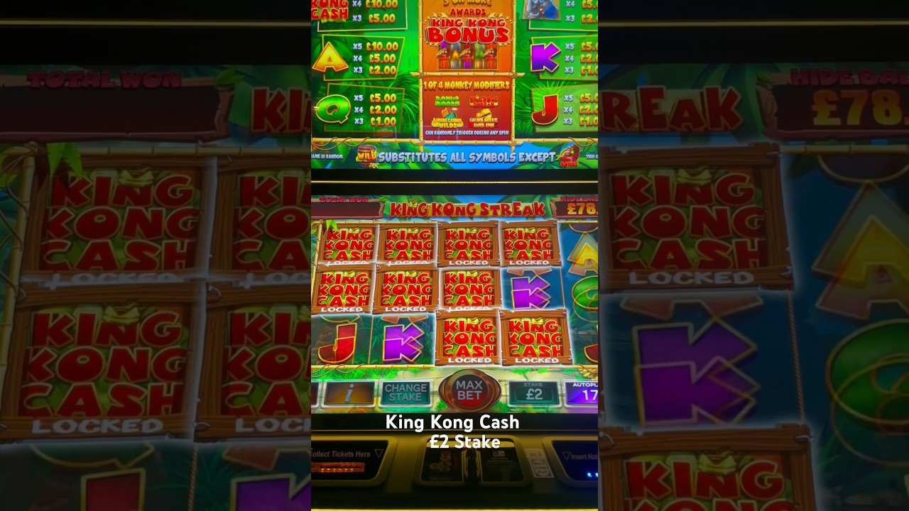 King Kong Cash - Can it Pay Jackpot on a Top Symbol Streak? 