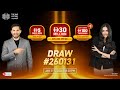 Lucky Day Live Draw – Jan 31, 2026 🎉