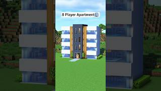 Minecraft 8 Player Apartment🏠 #minecraft