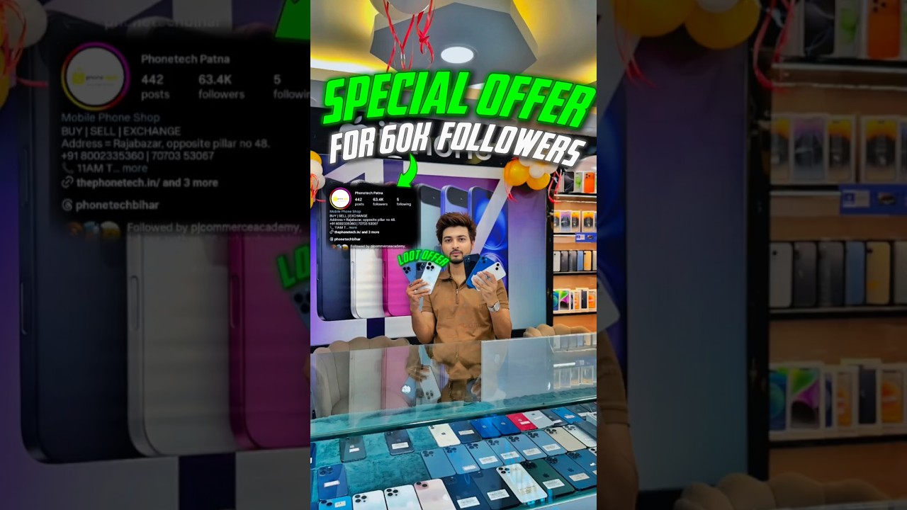 60k Followers Special OFFER 🥳 🎁! 