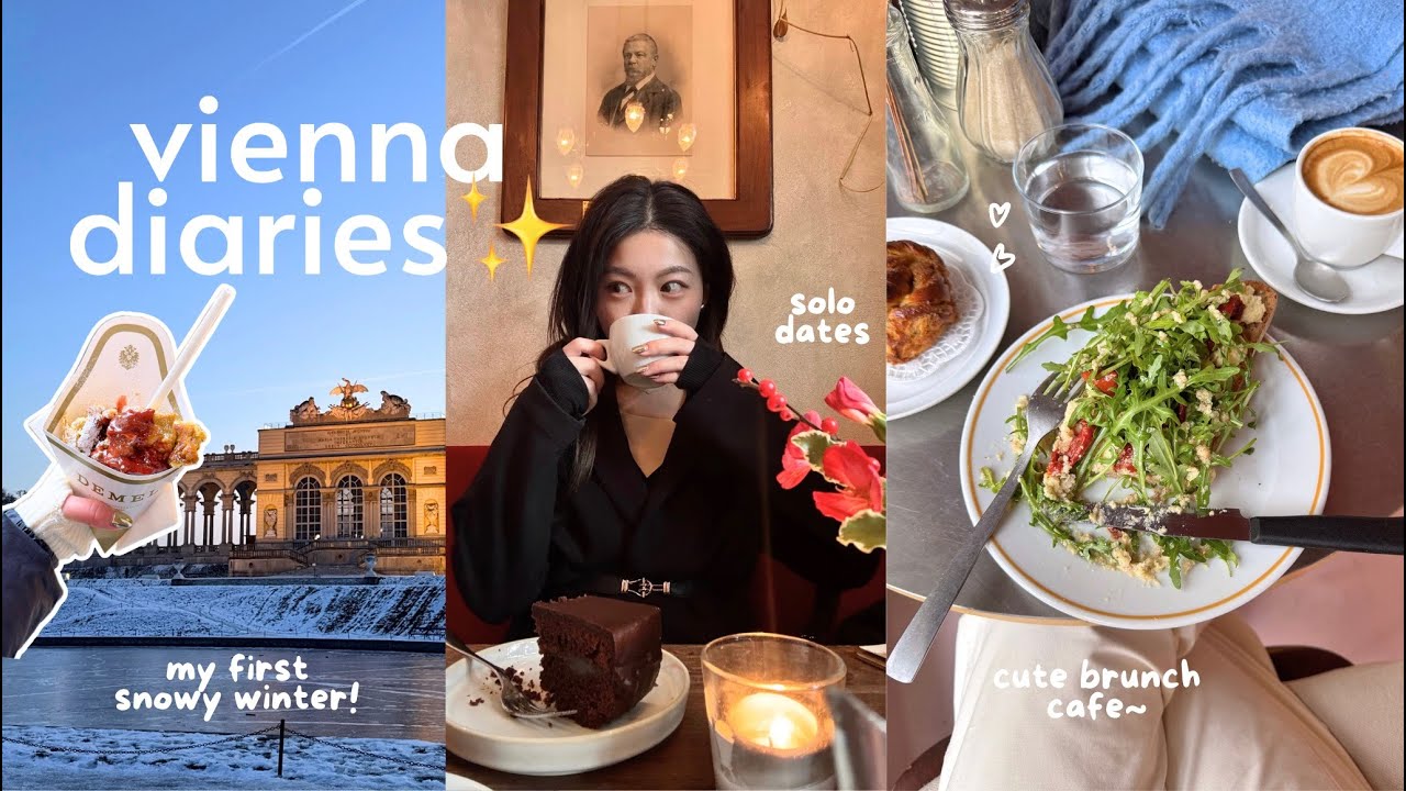 solo in vienna 🇦🇹 everything i ate, best cafes, exploring the city, girl dinners & vintage finds!