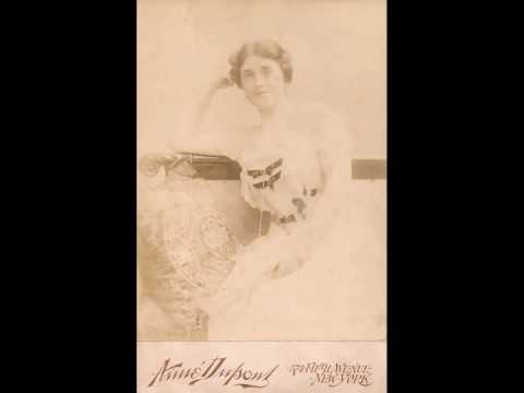 American Soprano Suzanne ADAMS ~ Coquette (1902)