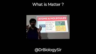 What is matter ?#neetbiology #education #neetbiology #chemistry