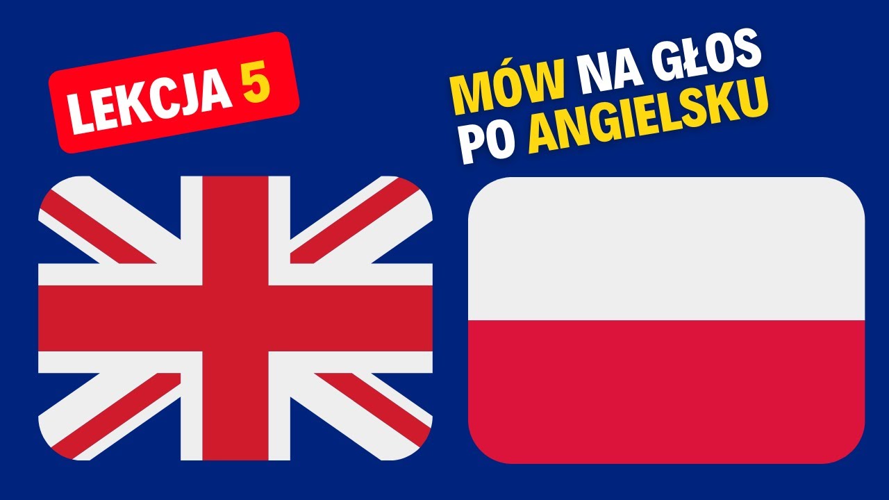 Podstawowe zwroty i słówka po angielsku / Lekcja 5 - YouTube
