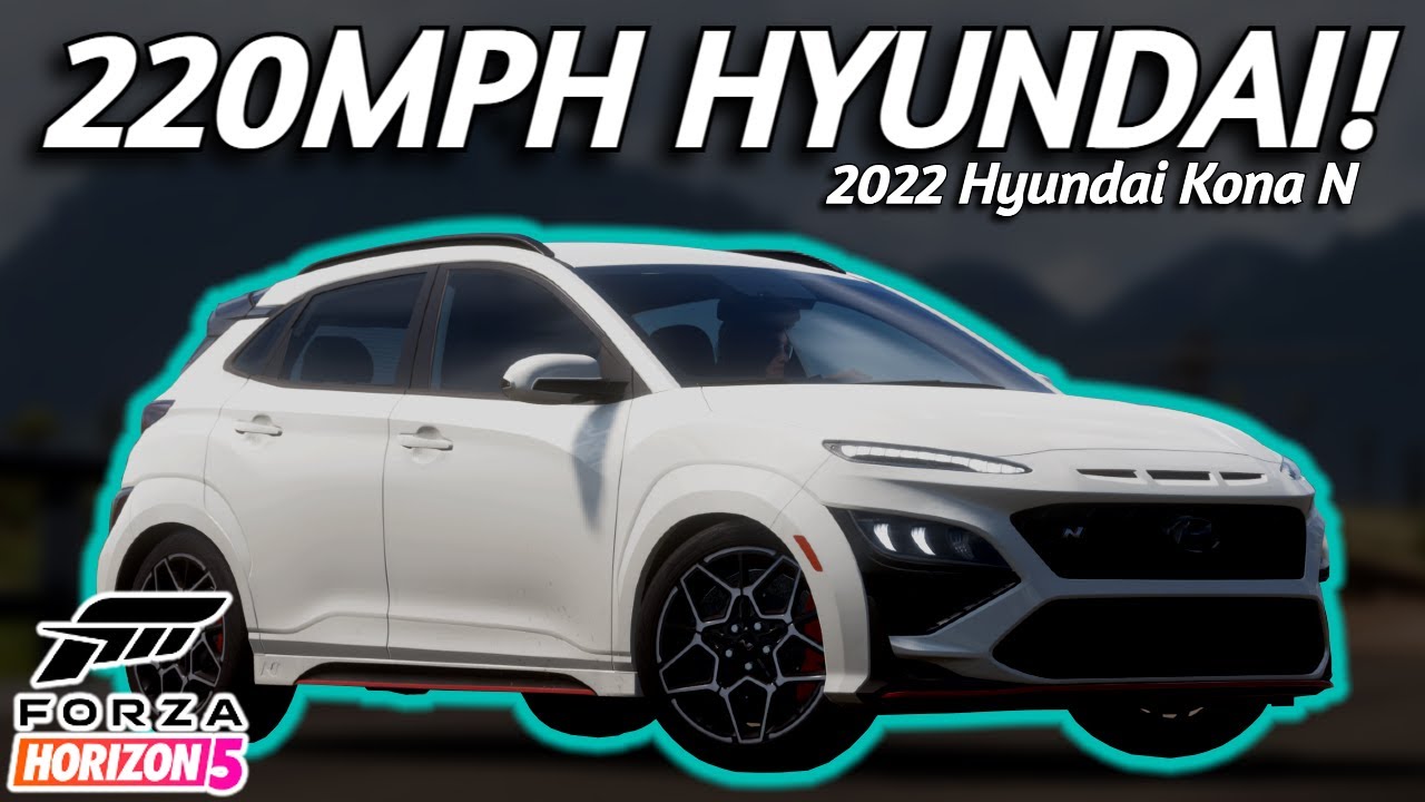 BEST SOUNDING SUV? | Forza Horizon 5 Hyundai Kona N | Build and ...