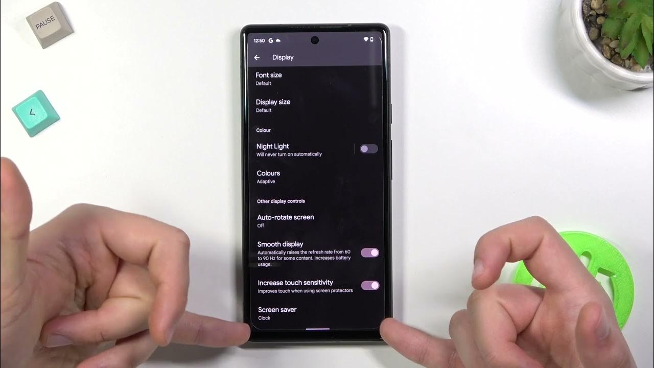 google-pixel-6-how-to-increase-screen-sensitivity-youtube
