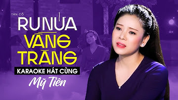 Karaoke Tân Cổ Ru Nửa Vầng Trăng - Thiếu Giọng Nam | Song ca cùng Mỹ Tiên