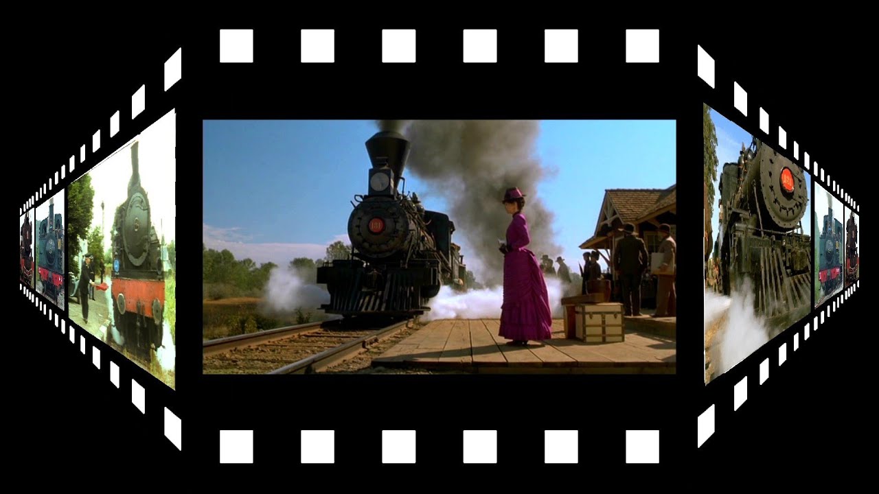 TRAINS A VAPEUR DANS LES FILMS au cinéma et à la télé YouTube