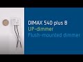 Mini UP Dimmer DIMAX 540 plus B von Theben