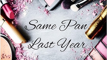 Same Pan Last Year Project Pan Intro! @UnapologeticallyShelley