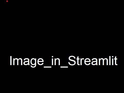 Image in Streamlit